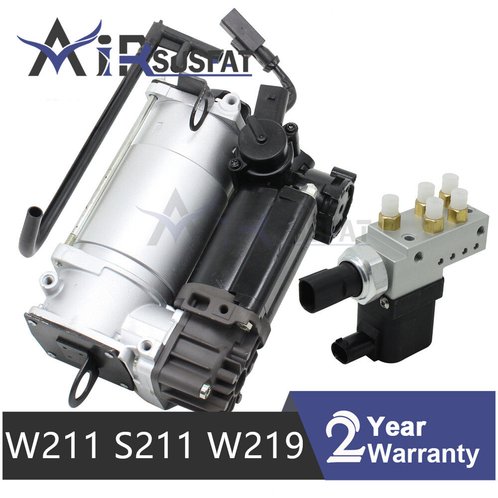Air Suspension Compressor Pump  Valve Block for Mercedes E550 W211 W219 S211