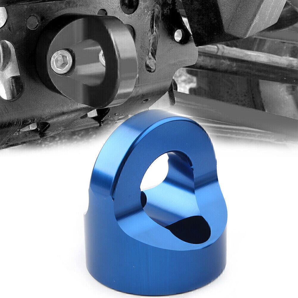 CNC Blue Front Tow Hook Tie Anchor Fit for Polaris General RS1 RZR XP 1000 / Turbo