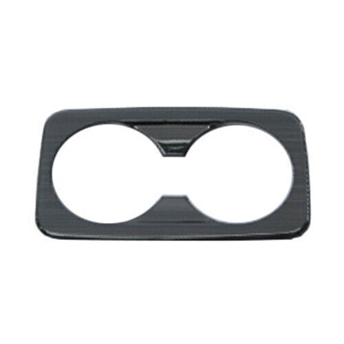 Rear Water Cup Holder Panel Cover Trim for Kia K3 Forte 2019-2022 Black Titanium