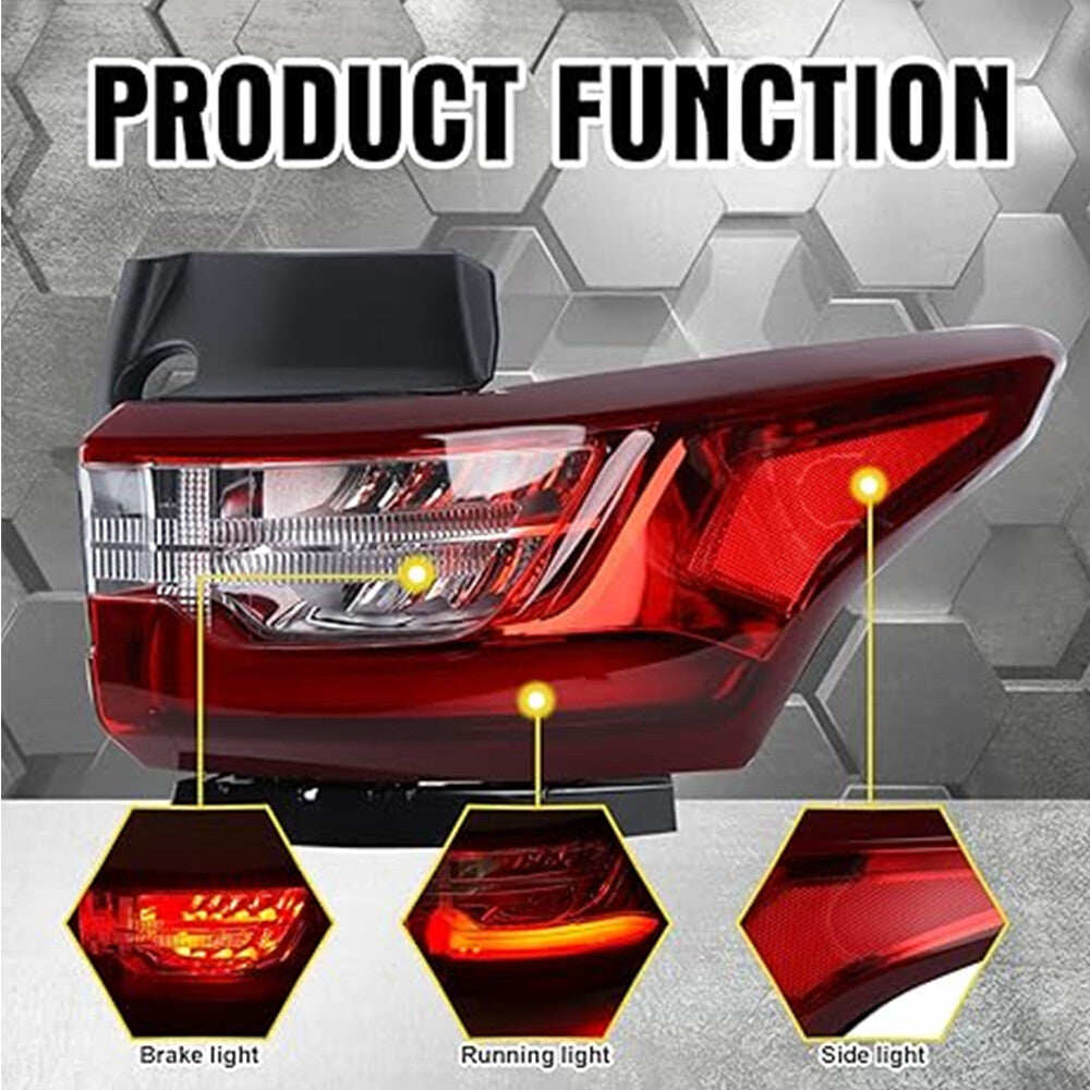84618032 Right passenger taillight for Chevrolet Traverse 2018 2019 2020 2021