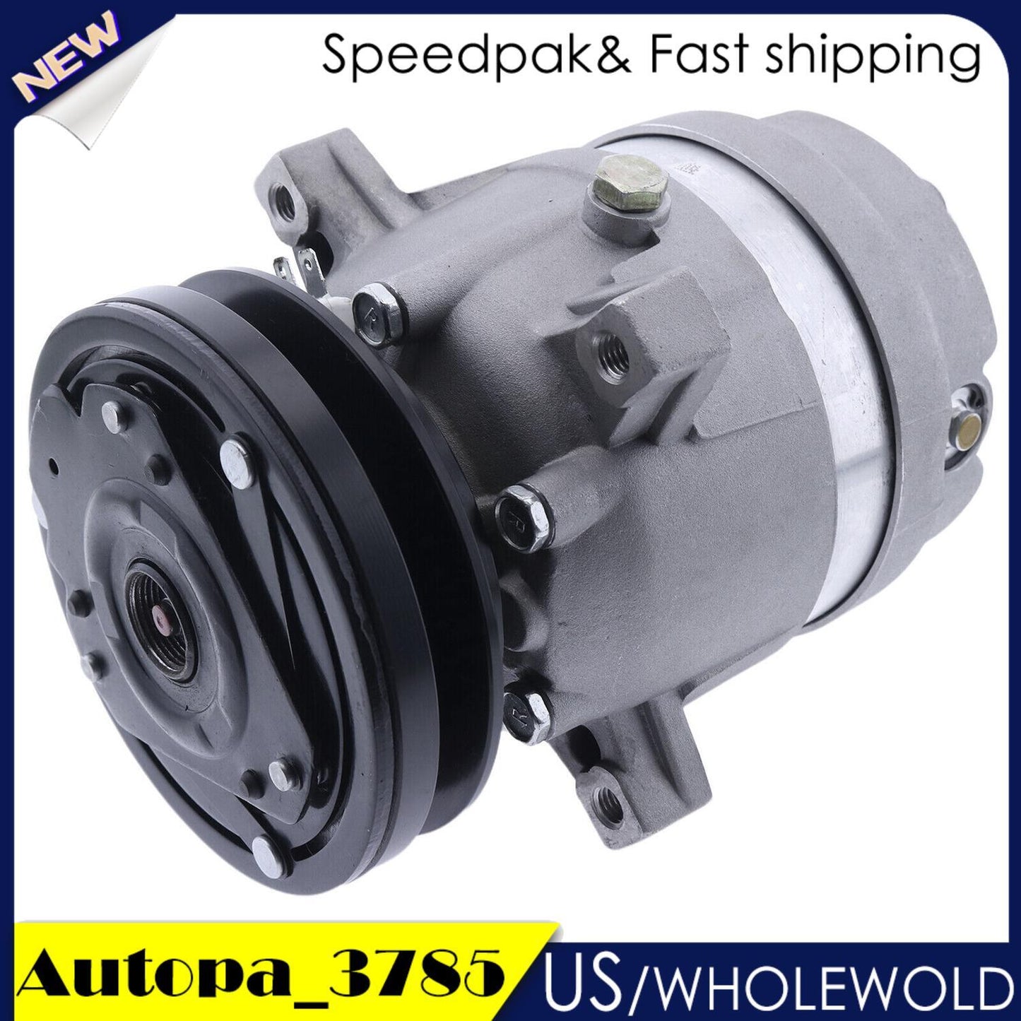 A/C Compressor 16608303201 for Kioti DK45S DK55 DK55C DK65C DK901C Tractor NEW
