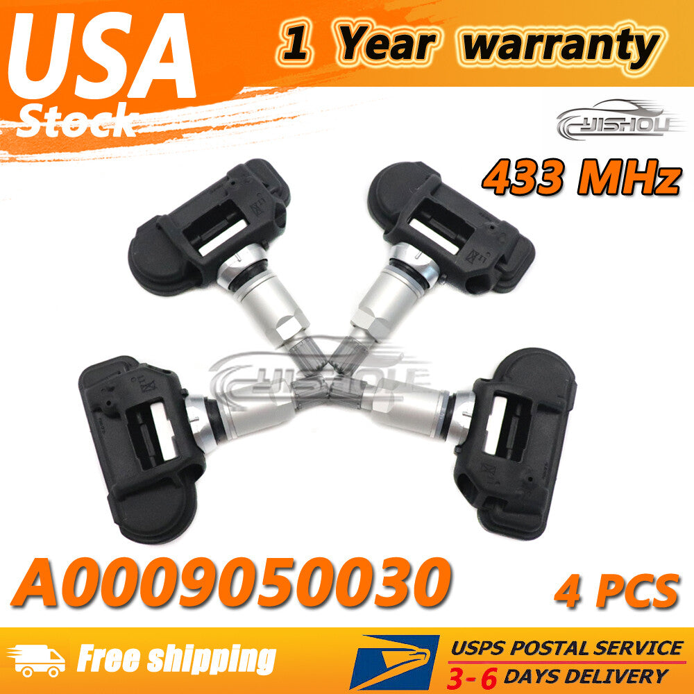 4X NEW TIRE PRESSURE SENSOR TPMS for Mercedes-Benz W204 W205 C250 C204 S550 R350