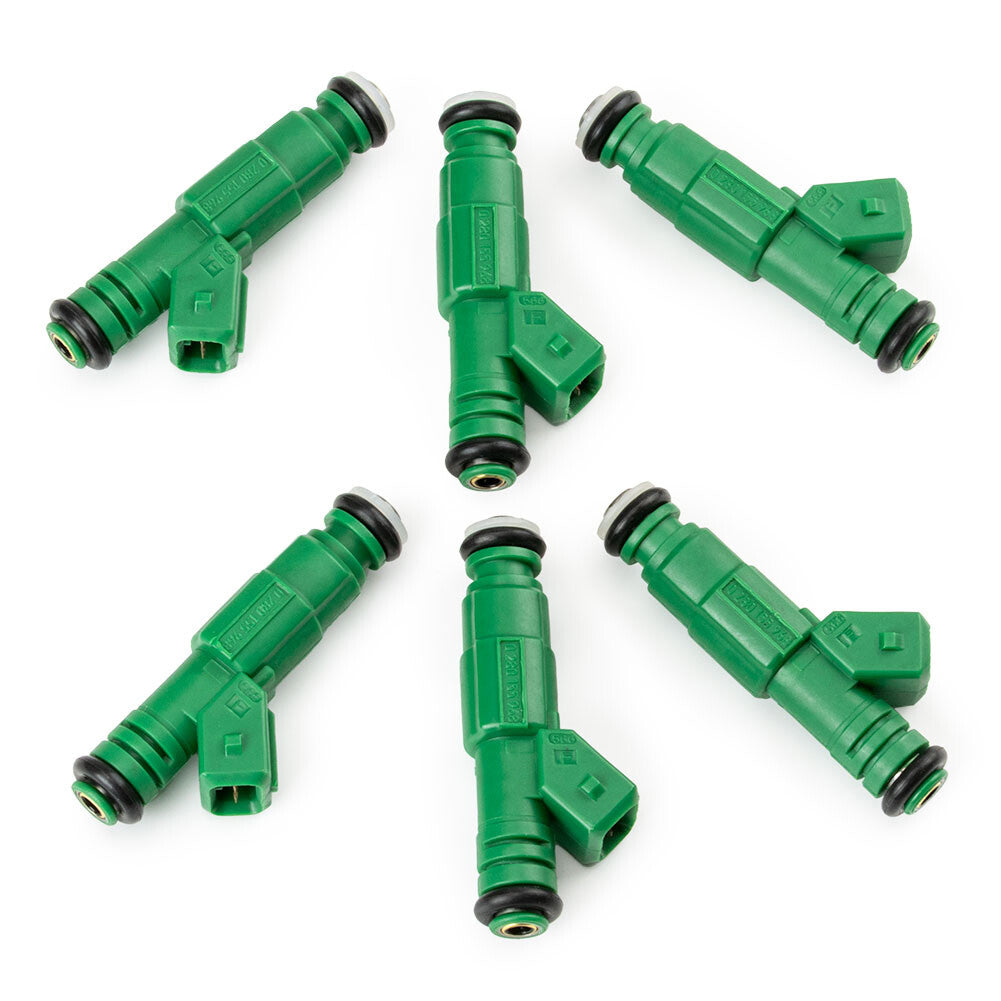 6 x Fuel Injector 0280155968 0280150558 for Chevrolet for Ford for Mustang GT 440CC 42LB