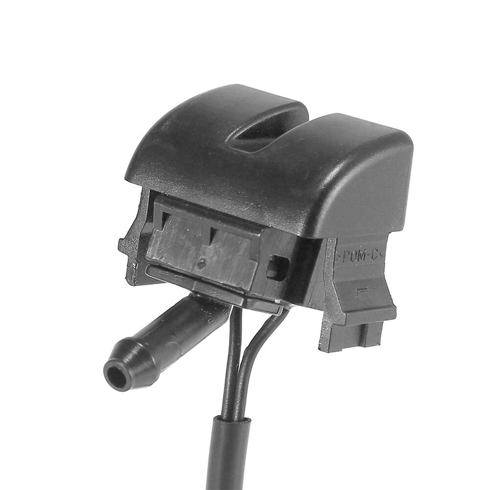 One pair of front left + right windshield washer nozzles suitable for BMW E46 323i 325i 328i
