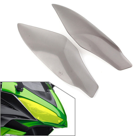 Headlight Guard Shield Lens Cover for kawasaki Ninja1000 Z1000SX 2017-2020 Smoke
