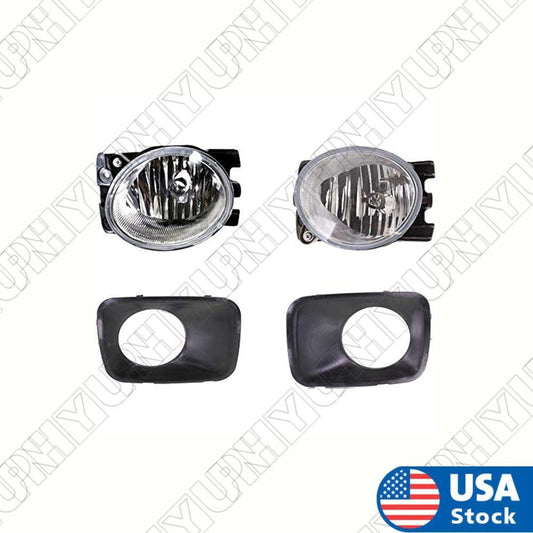 LeftRight w/Fog Light Trim Fog Light Kit For 2009-11 for Honda Pilot