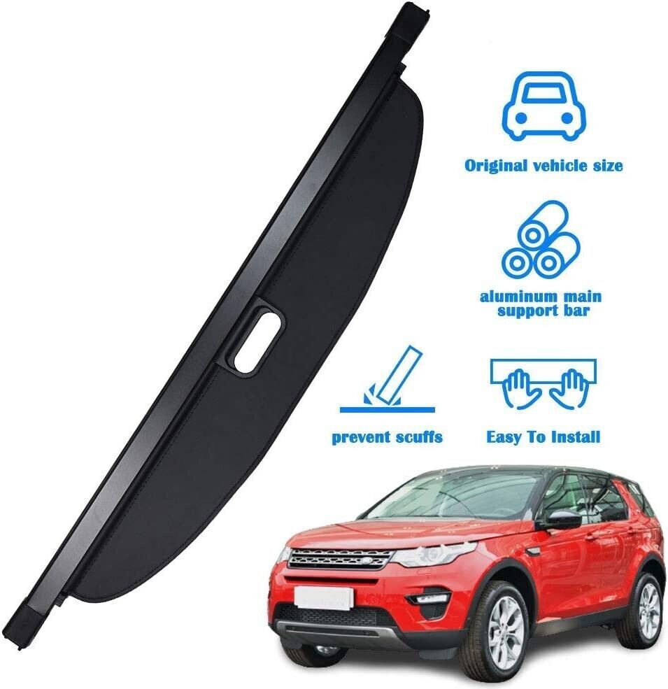 For Discovery Sport 2015-2019 Retractable Trunk Luggage Shade Shield Cargo Cover