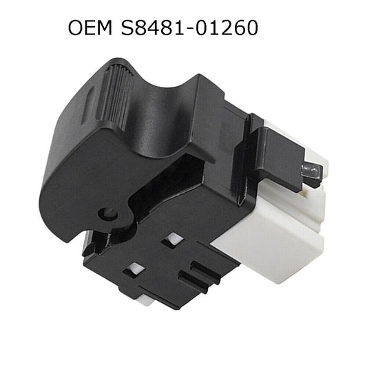 Fit for Hino S8481-01260 Power Window Switch Relay Durable Plastic Black NEW 1