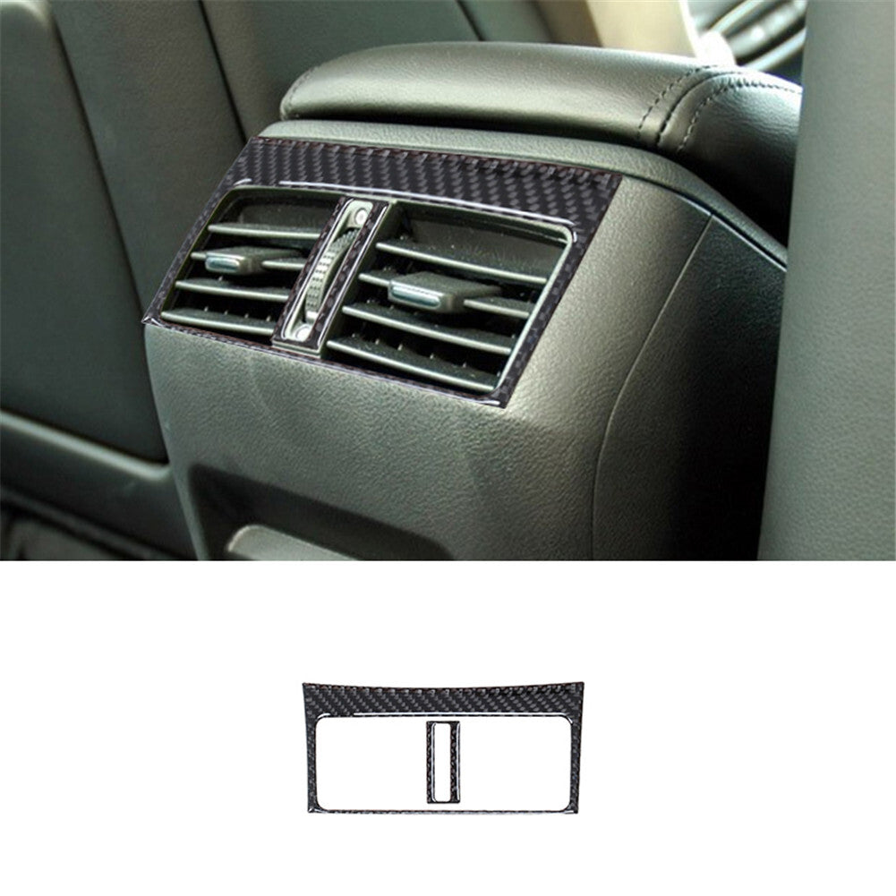 Carbon Fiber Rear Air Conditioning Vent Panel Cover Trim for Acura TL 2004-2008