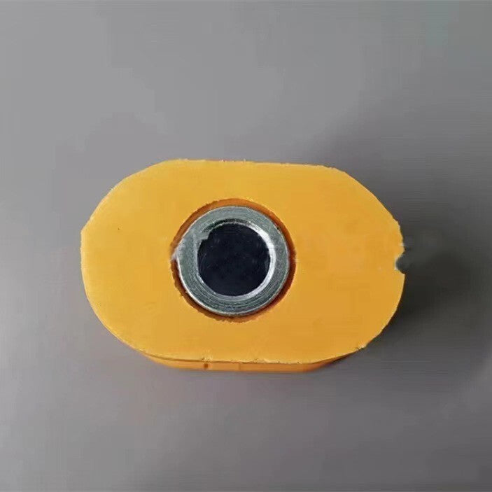 Door brake hinge inspection with replacement rubber bushings for BMW E65, E66, 745i, 750i