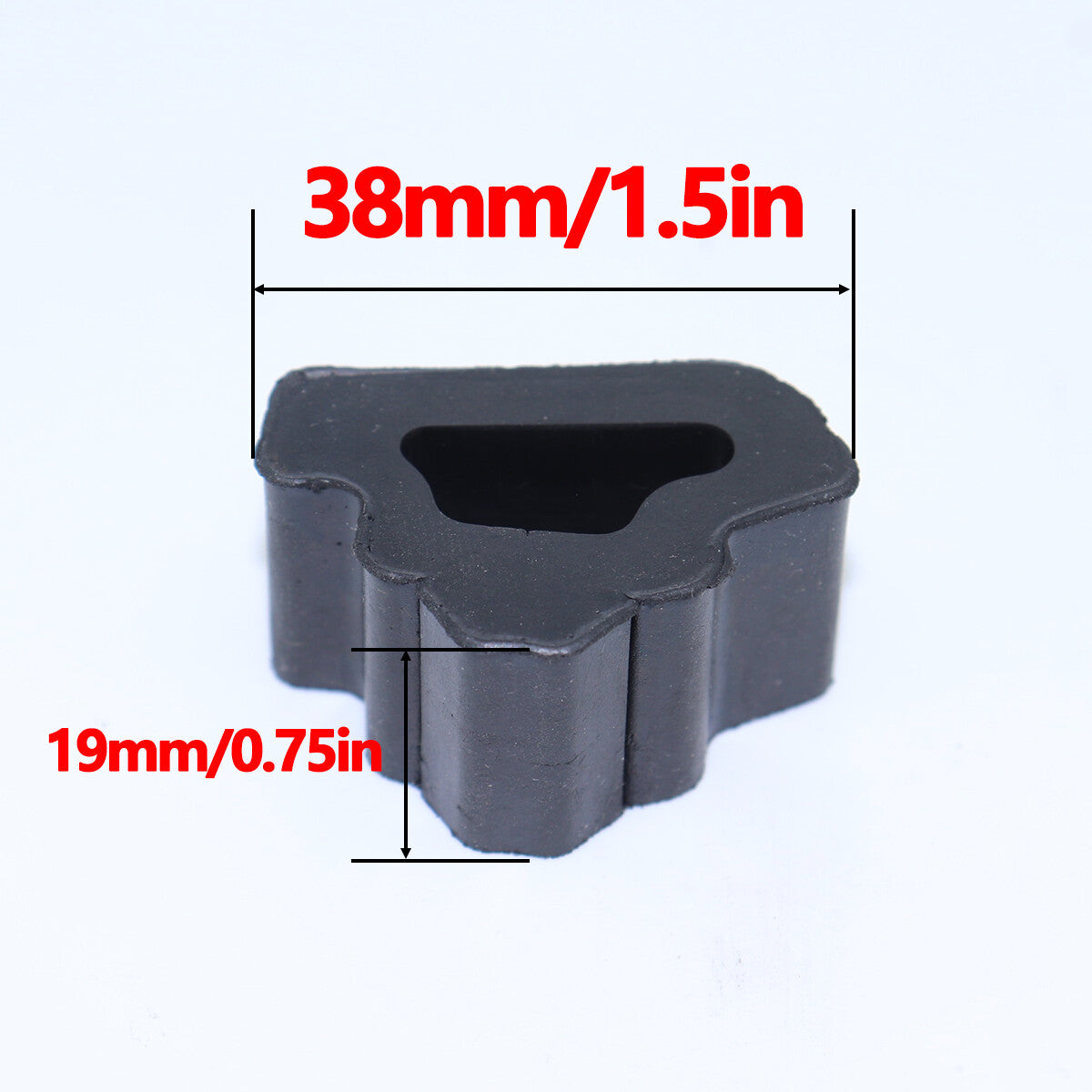 2Pcs Engine Bonnet Wing Guide for VW for Golf MK2 Stop Buffer Triangle Damping Block