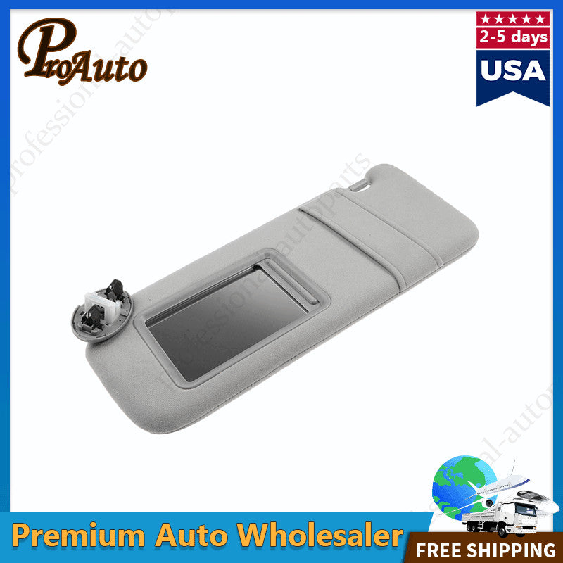 For 2007-2011 for Toyota for Camry Sun Visor With Sunroof and Lights Left Side Gray