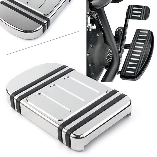 Large Brake Pedal Pad Cover Fit for Harley Touring Electra Glide Road King 1980-Up