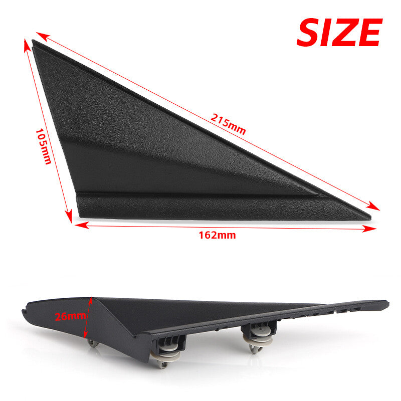Right Fender Pillar Trim Mirror Corner Molding for Hyundai for Elantra 2014-2016