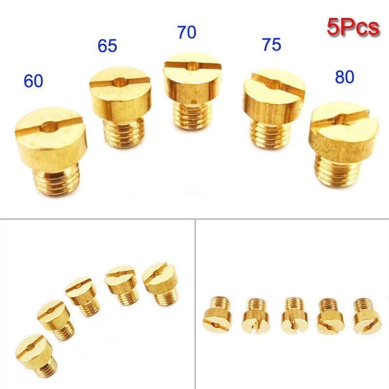Carburetor Jets 60,65,70,75,80 For Motorized Racing Carb 50cc/60cc/80cc