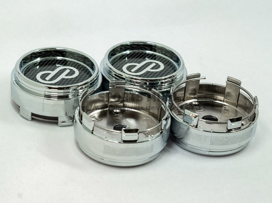 4-Piece for Cadillac 2.67-inch Wheel Center Cap, Hub Cap, Edge Cap, Badge Decal, Black