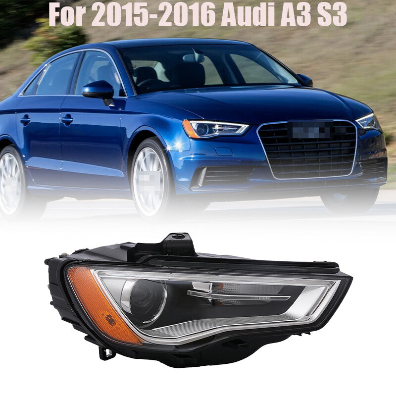 Applicable to 2015-2016 for Audi A3 S3 AU2503191 HID/Xenon headlights on the right passenger side.