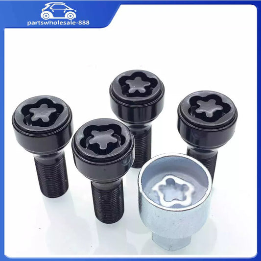36136792849 5-piece wheel lock anti-theft bolt set suitable for BMW 1 3 5 6 7 Z3 Z4 Z8