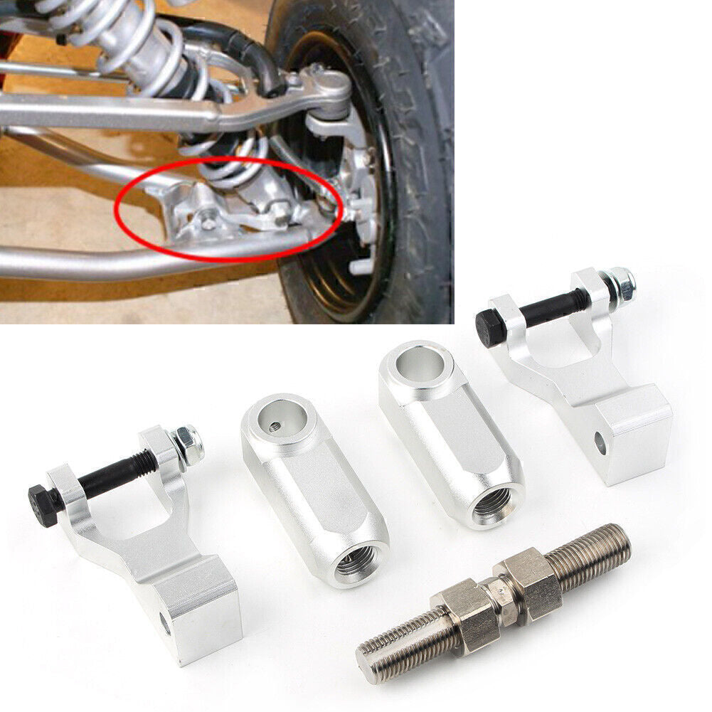 Front  Rear Lowering Kit Adjustable Fit for Yamaha 700 350 660 700R Silver
