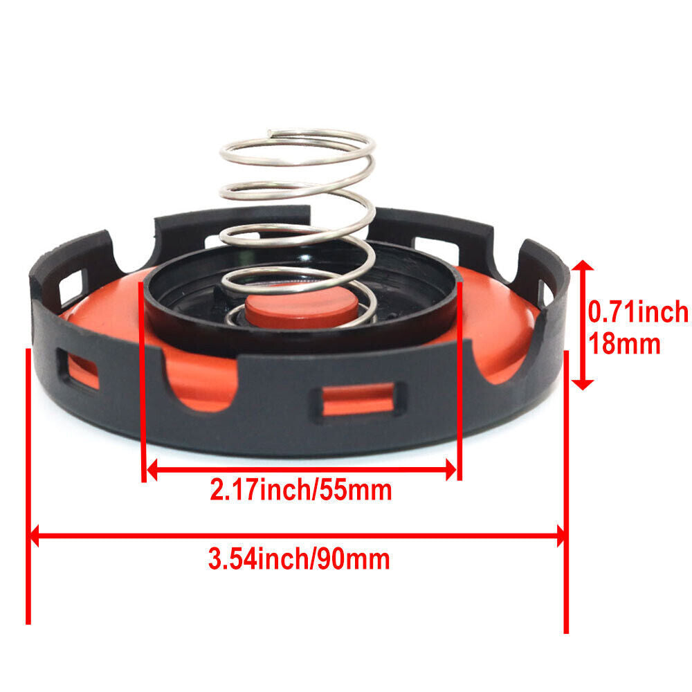 PCV valve diaphram is suitable for Volkswagen Beetle, for Jetta , for Passat , for Audi for A4 , Q5, and four-wheeled for Golf TT. (917-064-)