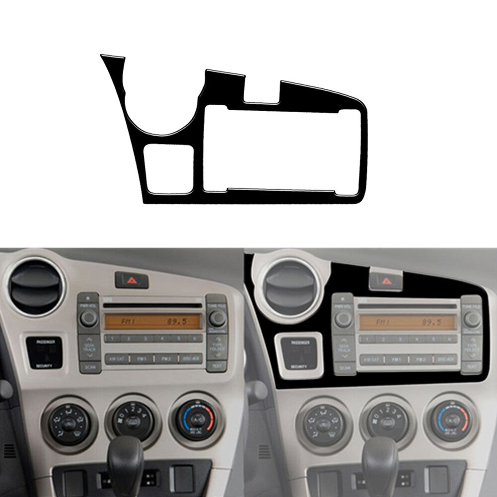 Gloss Black Center Console Frame Cover Trim for Toyota Matrix 2009-2014