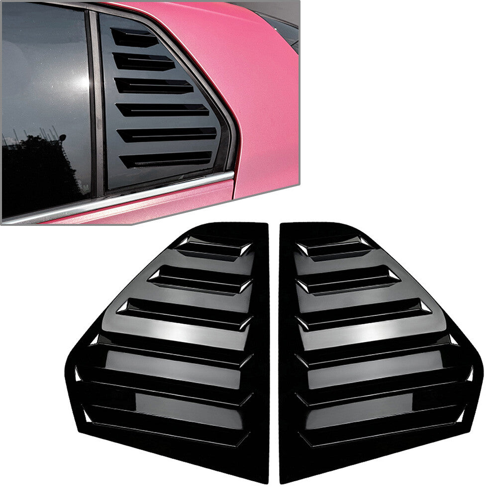 Rear Window Side Vent Shutter Louver Cover Trim Fit for VW for Golf 8 MK8 2020-2022 2021