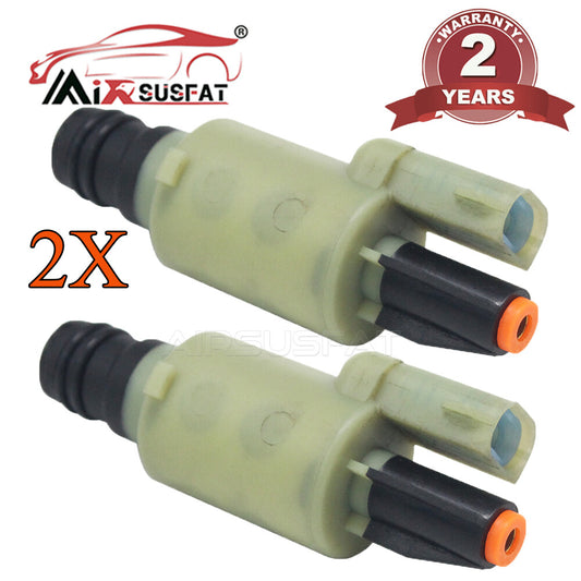 2x Rear Air Suspension Bag Solenoid Valves for Ford Crown Victoria for Lincoln Town