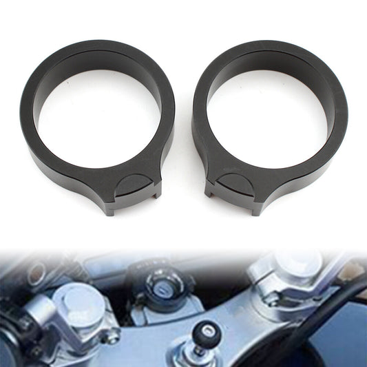 15mm Handle Bar Riser Handlebar Mounting Clamp Fit for HONDA CBR1100XX CBR600F Black