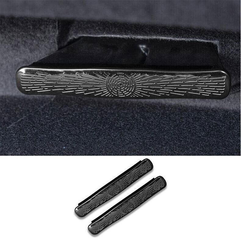 for Honda CR-V 2023-2024 Black Steel Inner for Seat Rear Air Outlet Vent Cover Trim