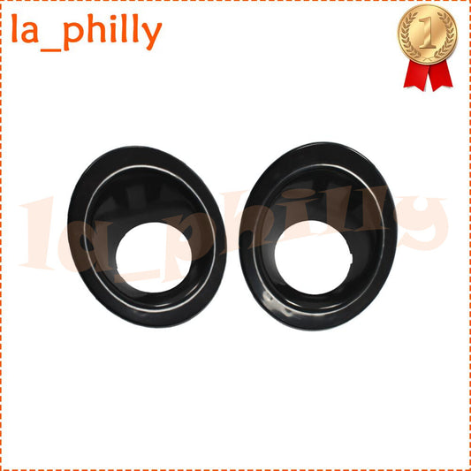 1Pair Front Fog Lamp Light Bezel Unpainted Left Right for Land Rover LR2 08-13