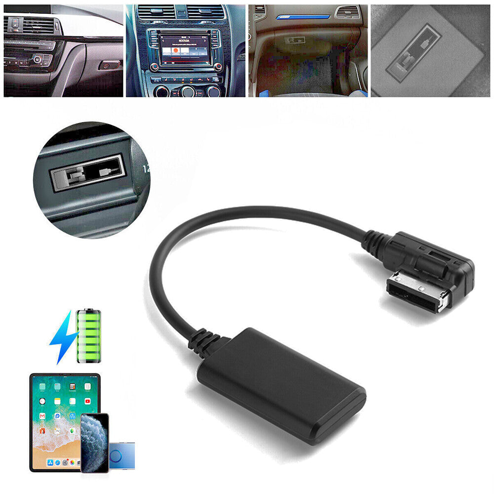 for Audi A3 for A4 A5 Q7 AMI MMI Bluetooth Music Interface AUX Audio Cable Adapter