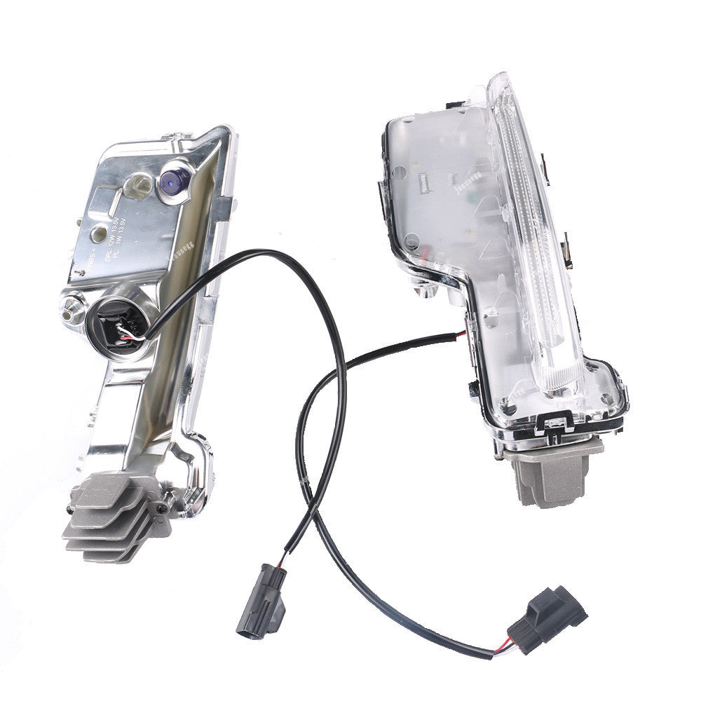 Left +Right Front Bumer Fog Light Lamp Clear LED for Volvo S60 2014-2018