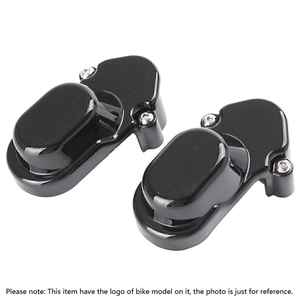 Rear Axle Cover Nut Bolt Caps Black for Harley Sportster XL1200 XL883 2005-2014