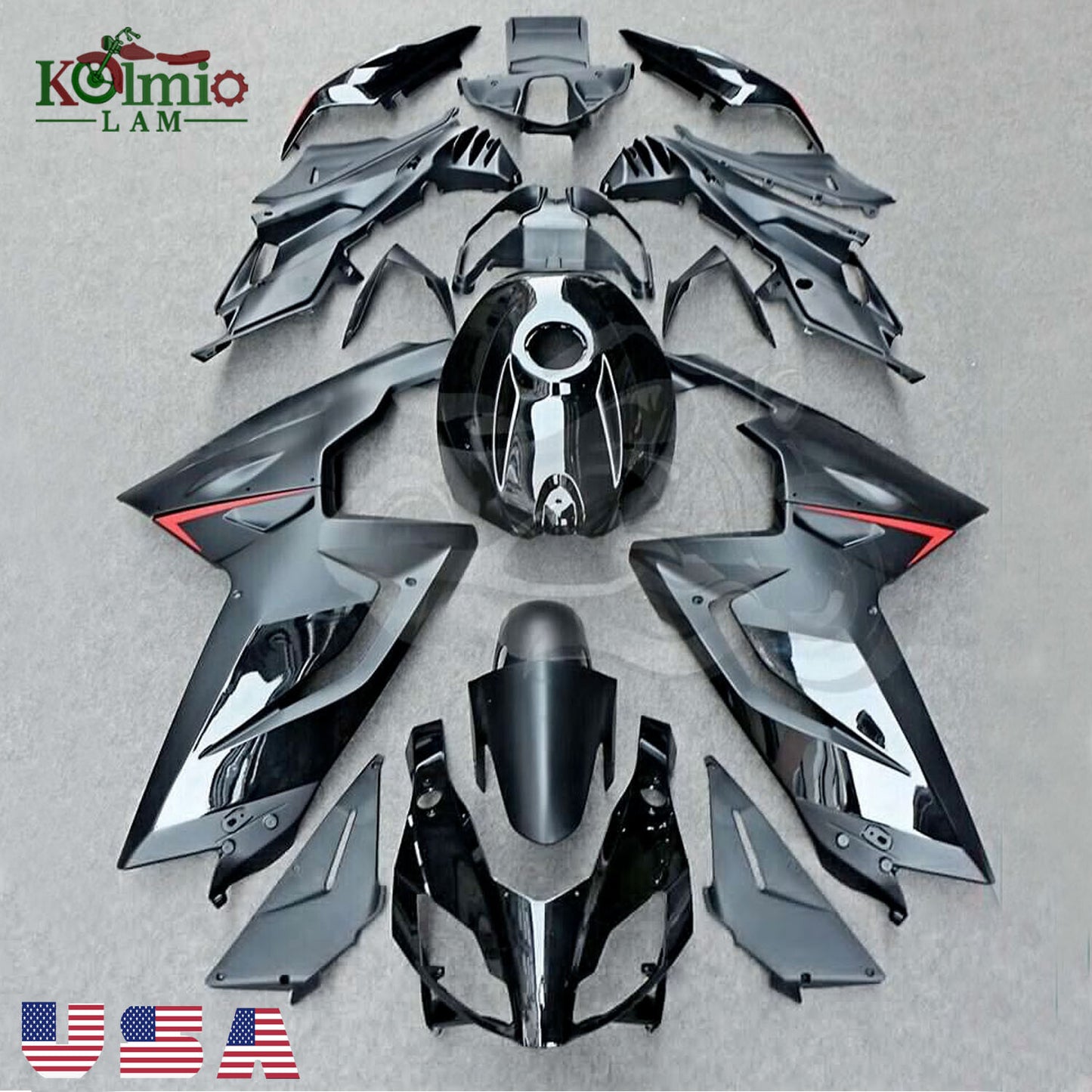 Fit for RS125 2006-2011 07 08 Motorcycle Fairing Bodywork Kit Panel Set