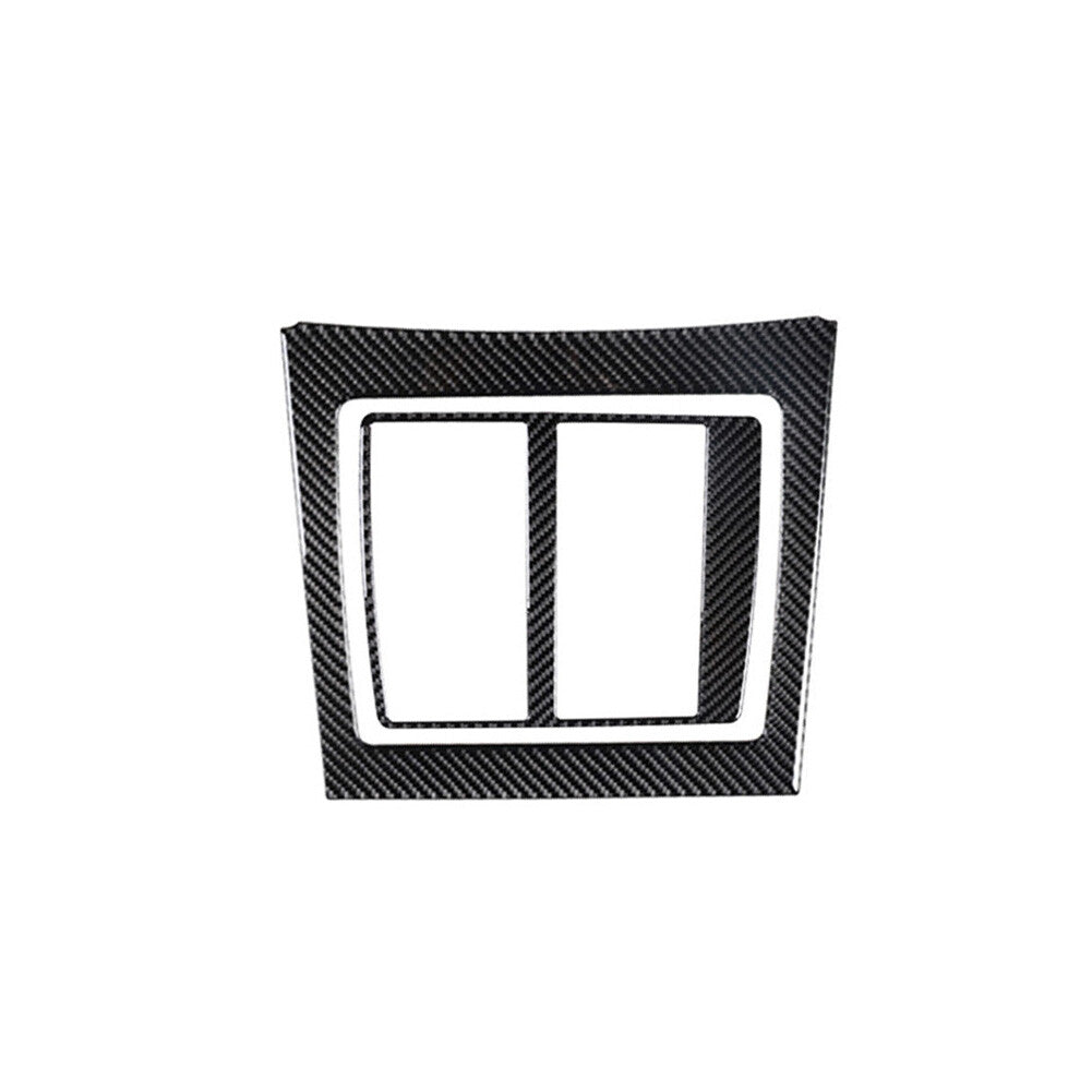2x Carbon Fiber Automatic Gear Shift Panel Cover Trim for Jeep Liberty 2008-2012