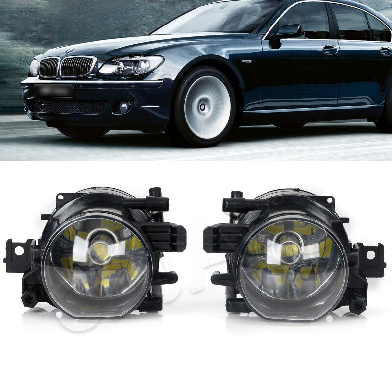 Pair LED Fog Light with Bulbs for BMW 7 Series E65 E66 730 d 740 745 2005-2008