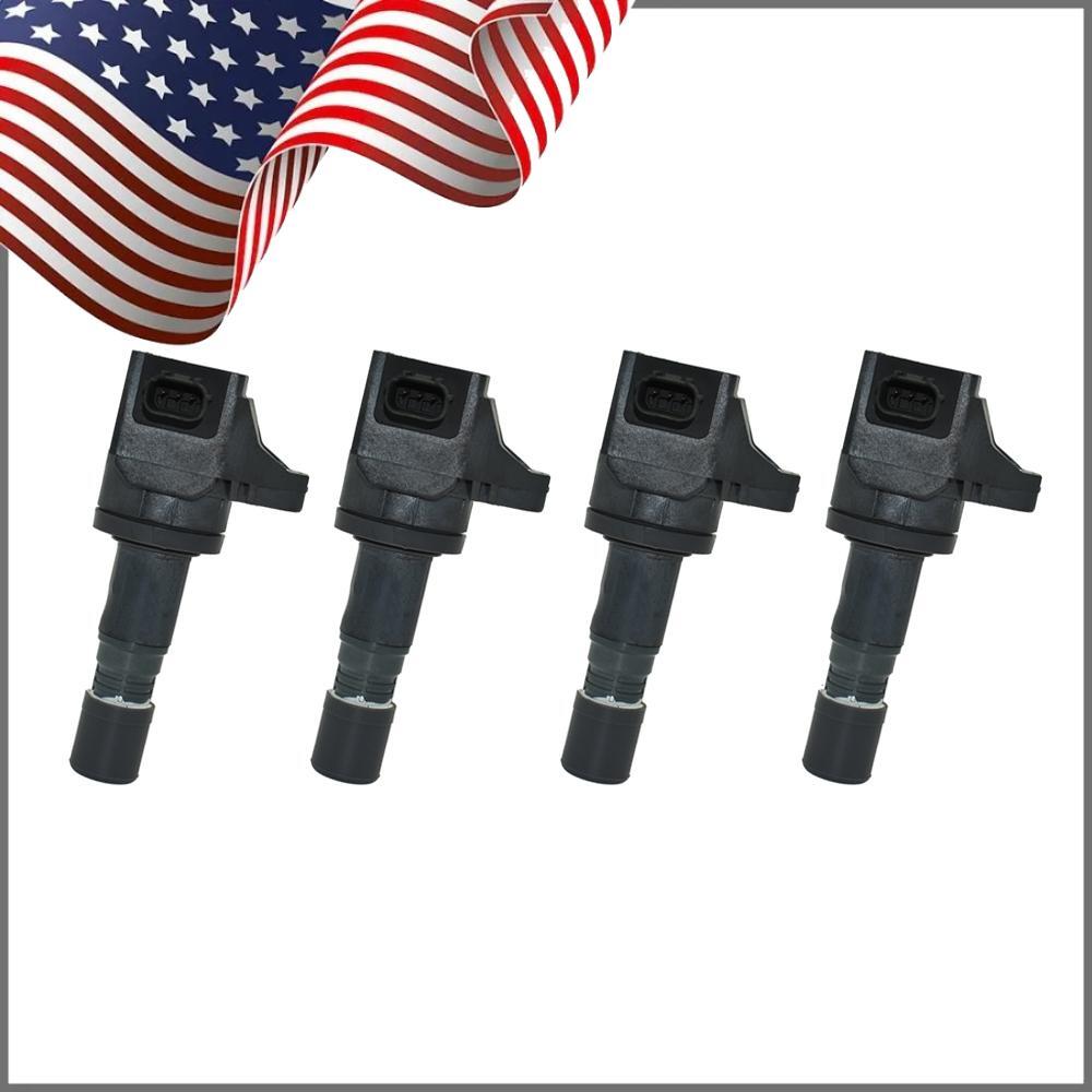 4x Ignition Coils for Honda for Civic HR-V for Acura ILX UF-672 30520-R1A-A01