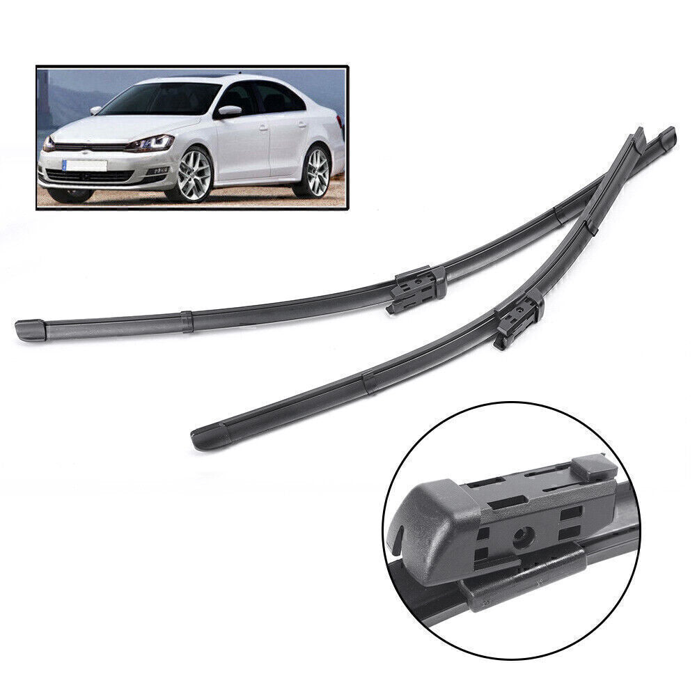 24+19 Front Windshield Wiper Blade Fit 2011-2017 16 for VW for JETTA A6 VENTO TYP 1B