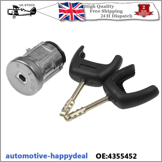 for FORD TRANSIT MK7 IGNITION SWITCH BARREL CYCLINDER LOCK CYLINDER KEY 4355452