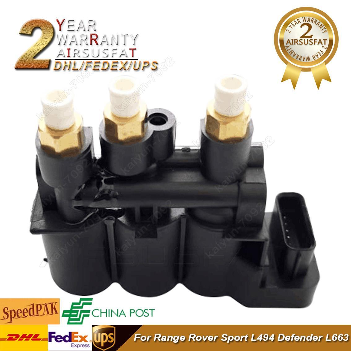 Front Air Suspension Valve Block for Range Rover Sport L494 L405 for Defender L663