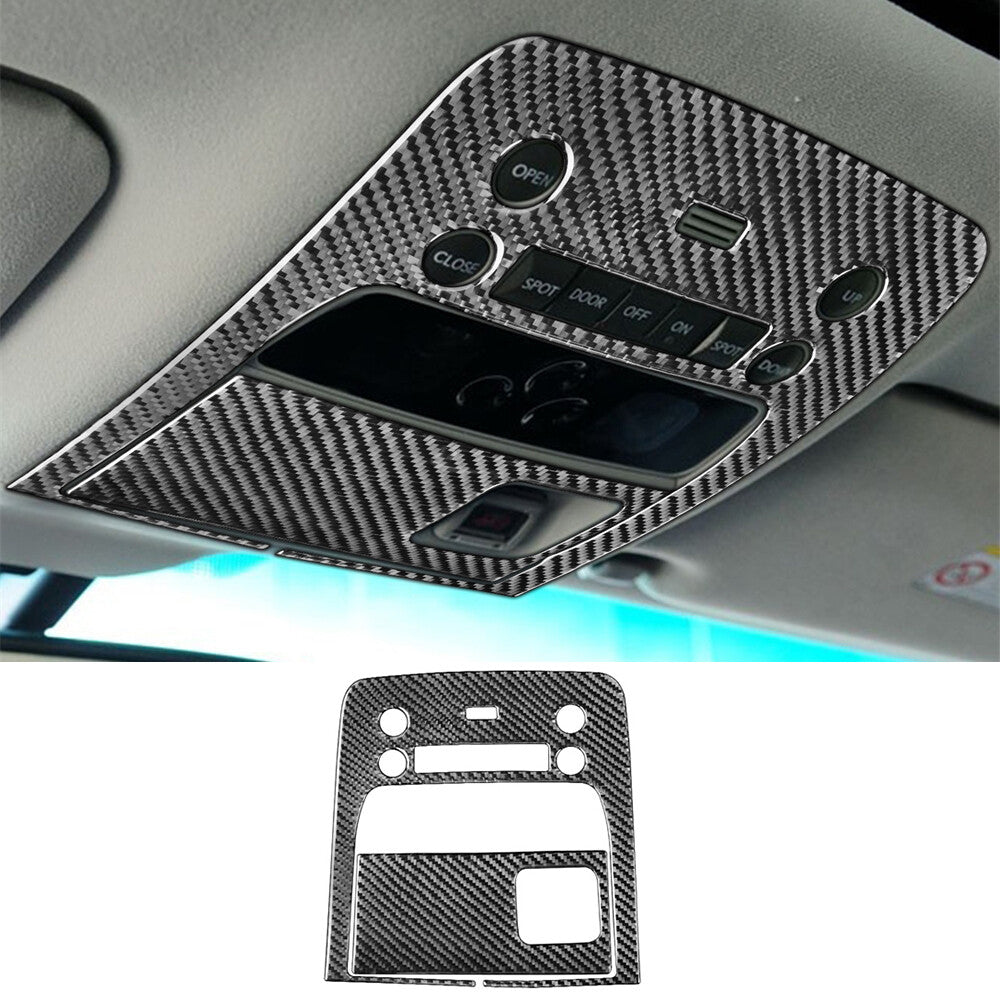 Fit For Luxus GS 2006-2011 Carbon Fiber Interior Front Reading Light Panel Cover