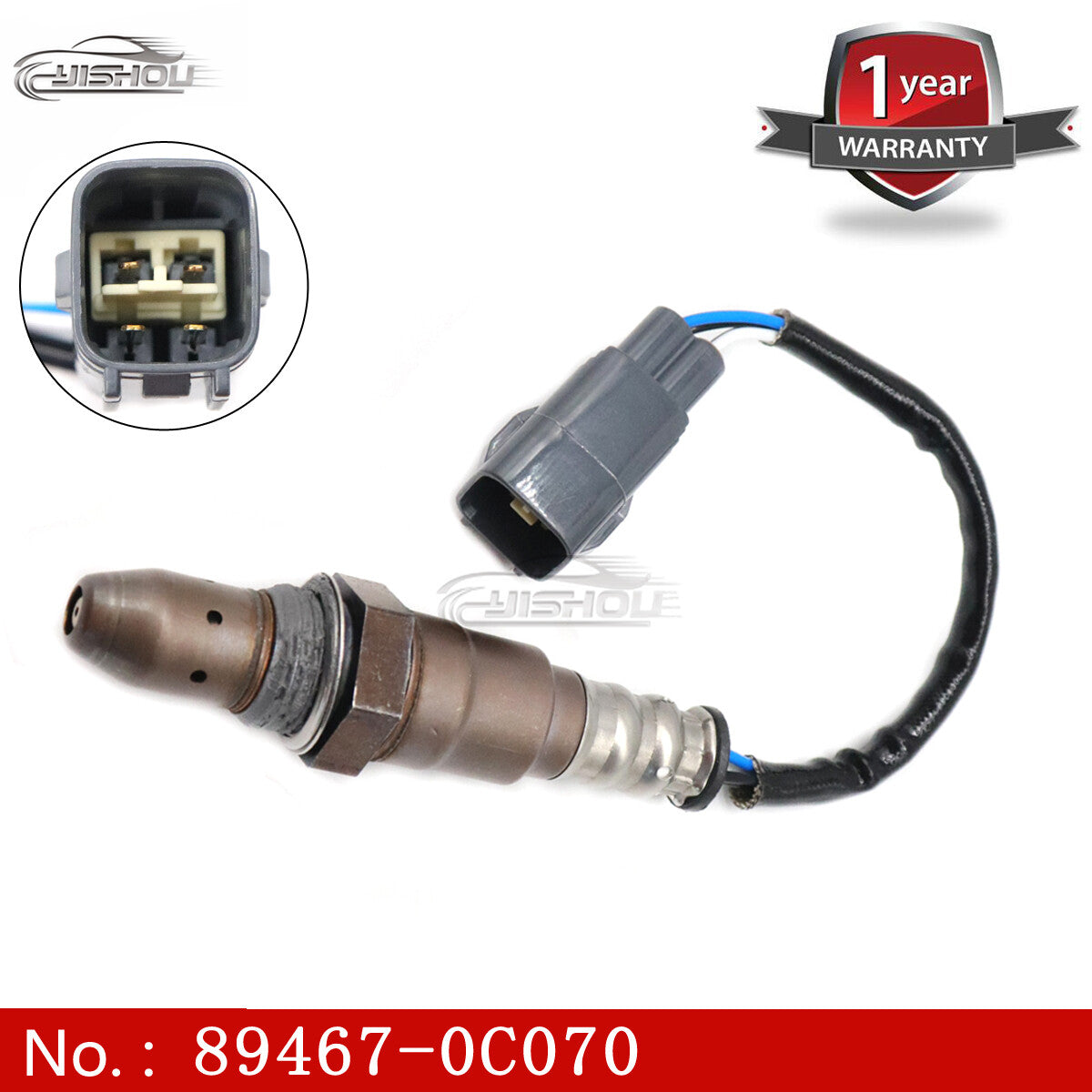 The upstream oxygen sensor is suitable for 13-18 for Toyota Sequoia Tundra 5.7L. (Contact: 234-9145 89467-070)