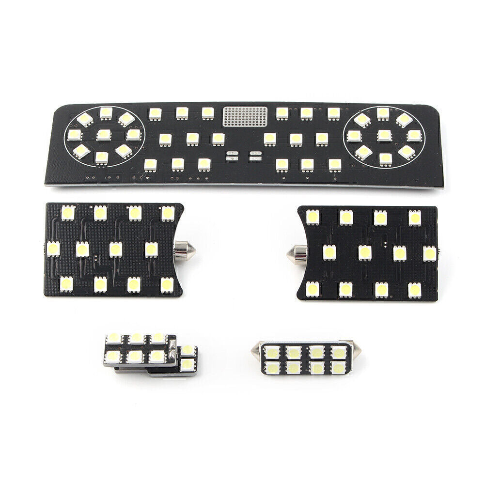 White LED Interior Lights Package Fit 2009-up for Volkswagen for Tiguan Without skylight