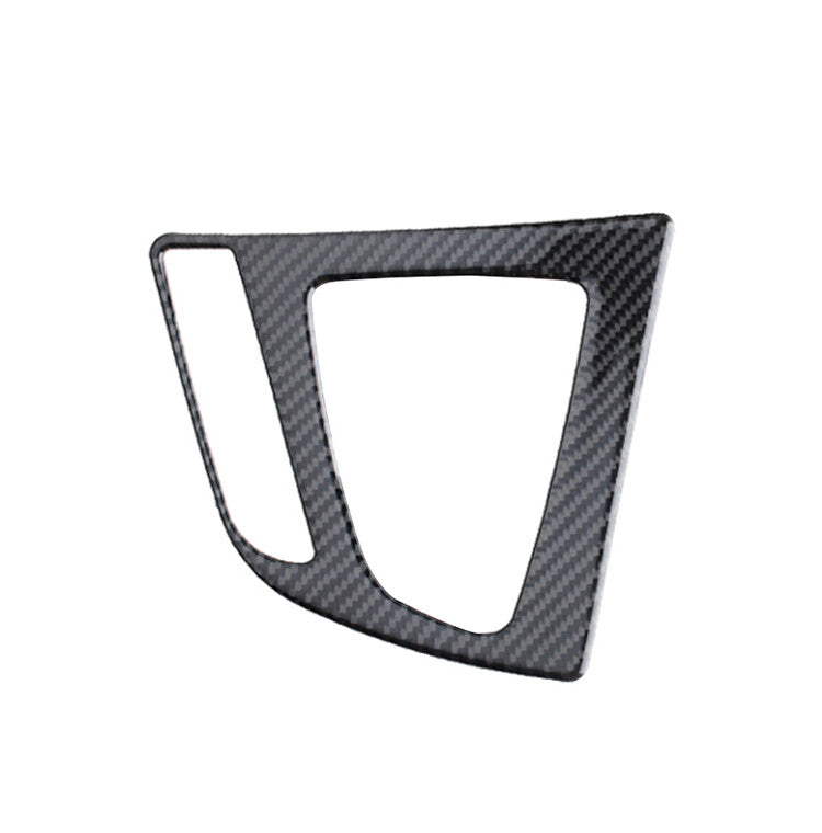 Carbon fiber gearshift panel trim for BMW 3 Series F30 2013-2019