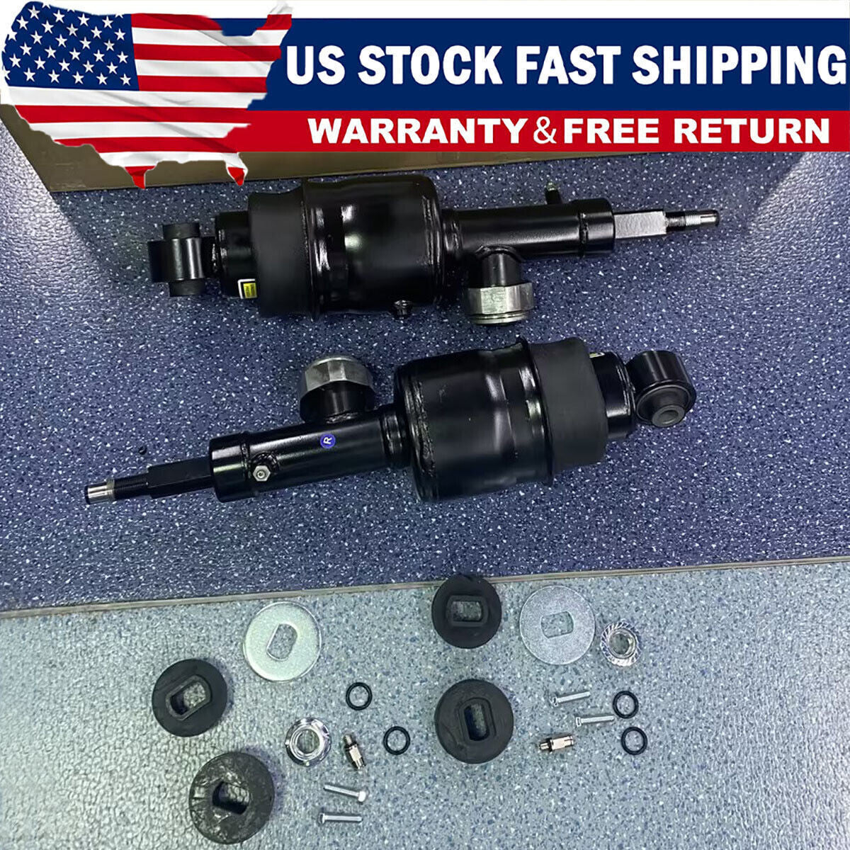2x Rear Hydraulic Air Suspension Shock Struts Fit for Infiniti QX56 QX80 KY