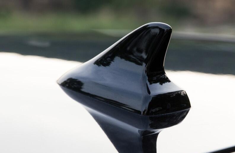 Auto for Ford Explorer 2011-19 Paint Black Shark Fin Antenna Receiver Cover Trim