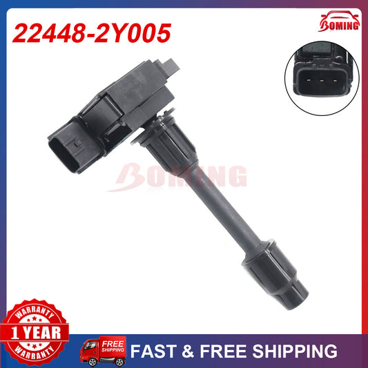 22448-2Y005 Black Ignition Coil for Nissan Maxima for Infiniti I30 3.0L Cefiro J31