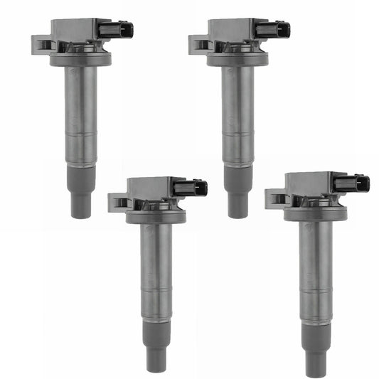 4-pack Equipment Manufacturer Ignition Coils 90919-02240 for Toyota Prius/Echo Base Cars 1.5L