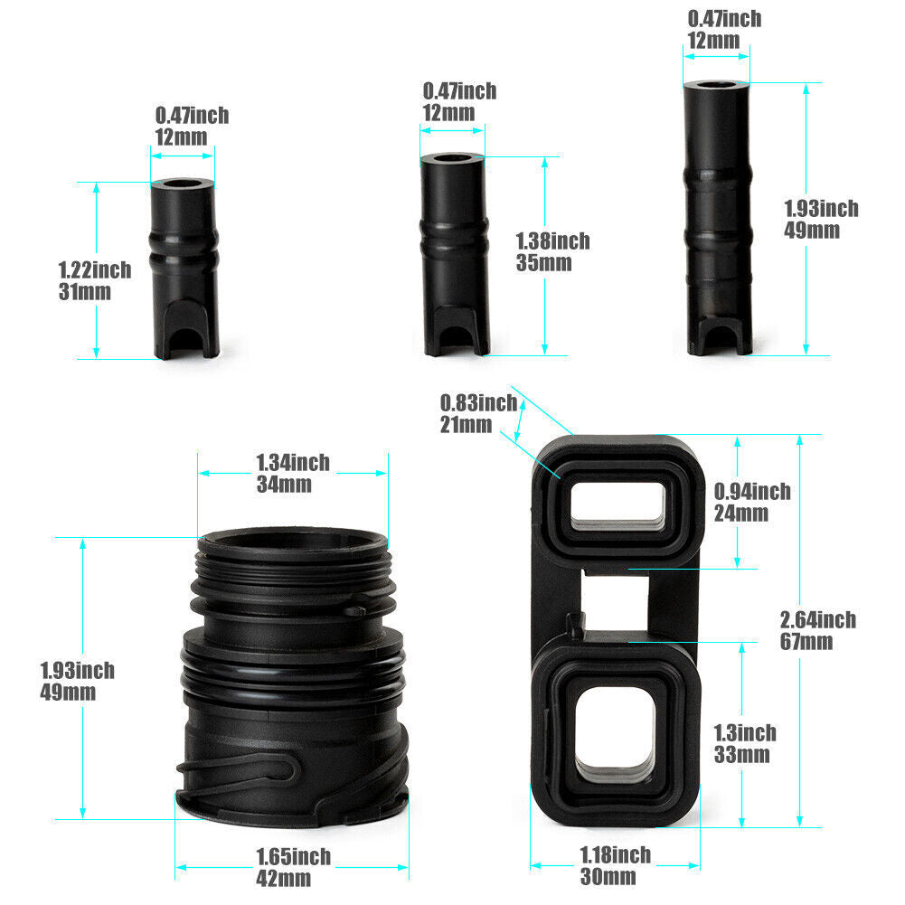6HP26 6HP28 Transmission Seal Mechatronic Kit for BMW 740i 2012 3.0L 24347588724