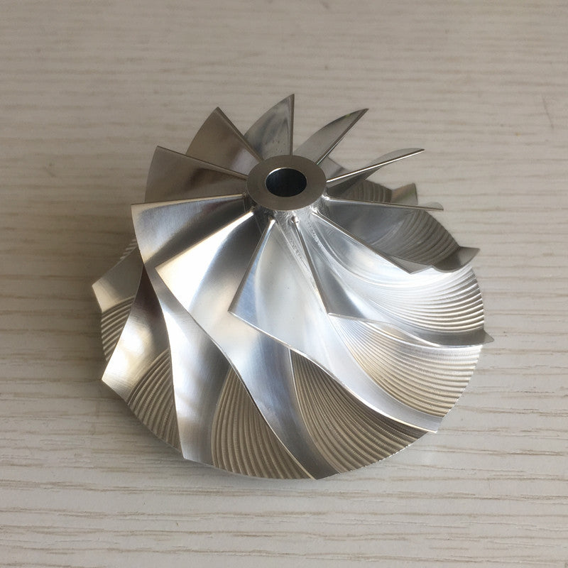 HX35 53.91/78.00mm 11+0 blades 3599649 Performance billet compressor wheel